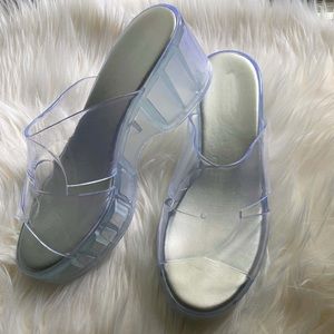 Clear Sandals